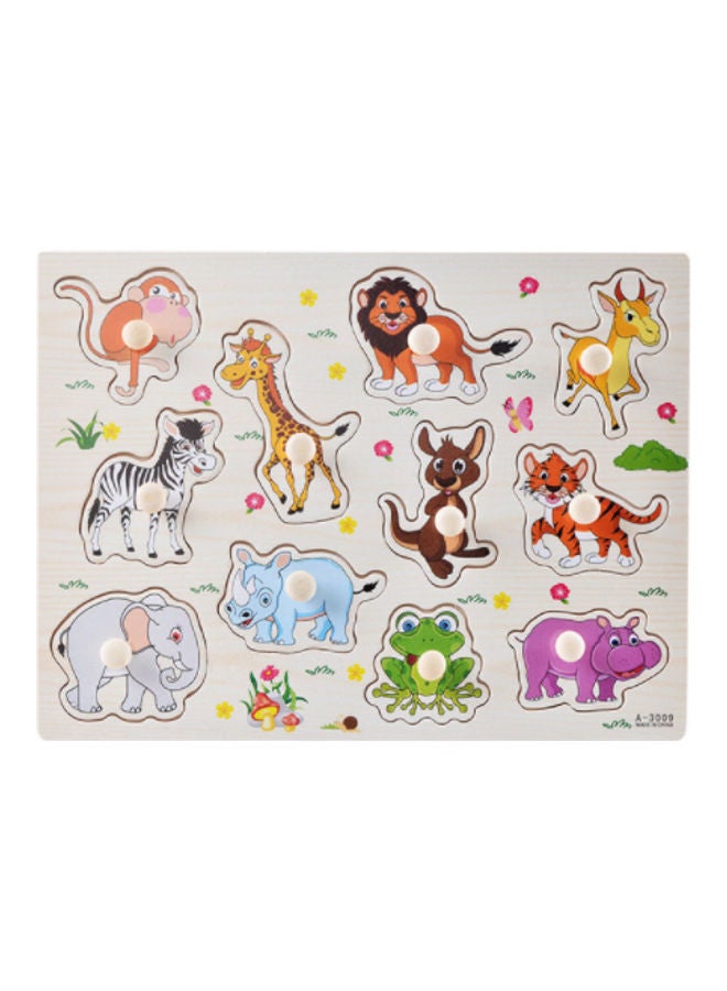 لعبة ألغاز خشبية تعليمية من مونتيسوري